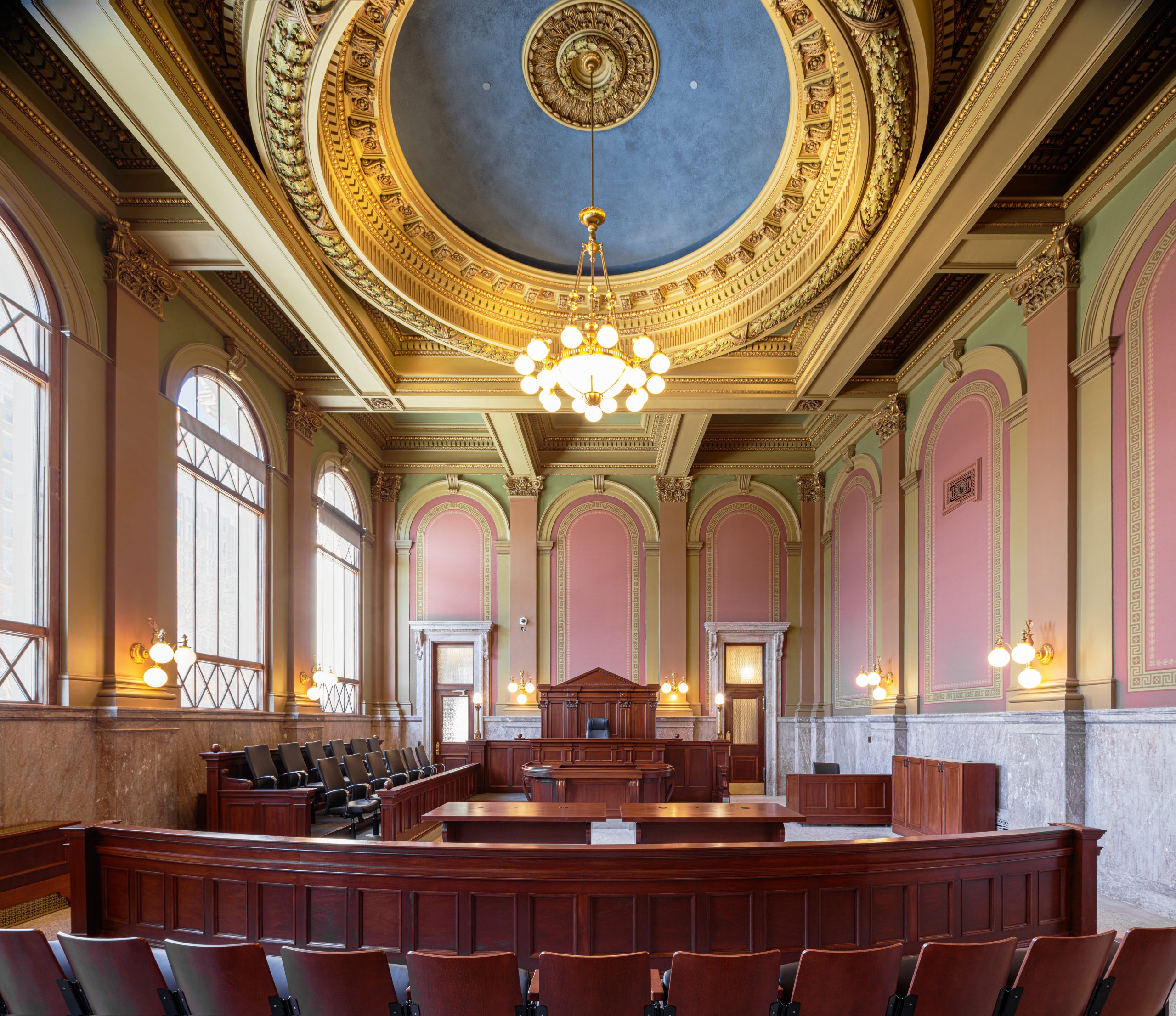 Technology Design Transforms the Polk County Courthouse IP Design Group